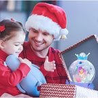 BREIS Snow Globe,3.15 Inch Mermaid Music Snow Globes with Automatic Snowflake LED Lights,Unique Birthday Christmas Valentine's Day Gift for Girls Kids Adults Home Decorations