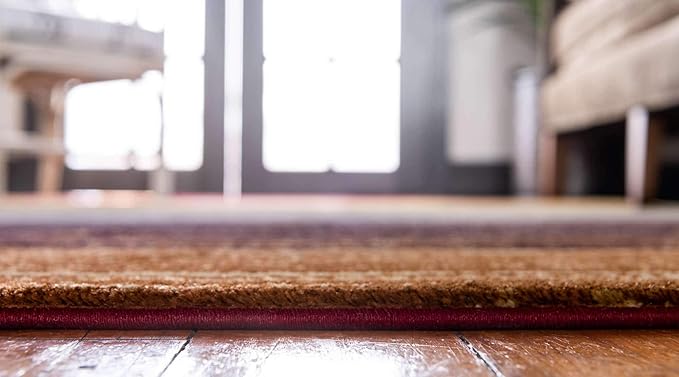 Unique Loom Barista Collection Area Rug - Mundo Nova (7' 10" x 10' Rectangle, Beige/ Blue)