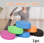 Oval Balance Pad, Non-Slip Foam Pad Exercise Balance Pad Soft Stability Trainer Knee Pads Trainer for Therap-y, Yoga, Dancing Balance Training, Pilates,Fitness(Blue)