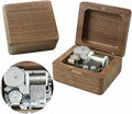 Sinzyo Anastasia-Once Upon a December Music Box Vintage Musical Boxs for Gift Birthday Valentine's Day Christmas Day(Walnut Wooden Box)