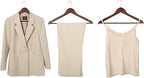 Amazon Basics Durable Wooden Suit Clothes Hangers - Cherry, 20-Pack