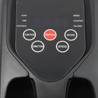 Under Desk Elliptical Machine, Elliptical Exercise Machine with Remote Control&LED Screen, Fully Assembled Under Desk Bike Pedal Exerciser All-copper Motor for Home, Silver, Black