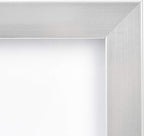 Amazon Basics Rectangular Photo Picture Frame 5" x 7" Pack of 2 & Command Medium Picture Hanging Strips