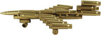 TG,LLC Treasure Gurus Gun Bullet Shell Casings Shaped Rare Model Air Force Jet Airplane Military Gift