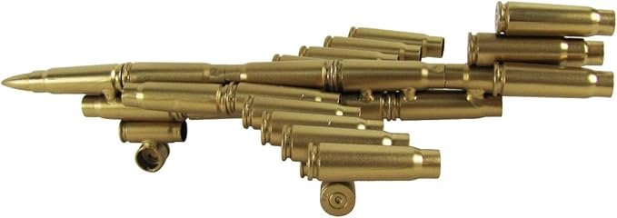 TG,LLC Treasure Gurus Gun Bullet Shell Casings Shaped Rare Model Air Force Jet Airplane Military Gift