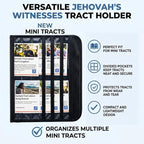 JW Tract Holder, JW Magazine Holder, JW Field Service Supplies, JW Ministry Supplies, JW Ministry Organizer, Jehovahs Witnesses Gifts, jw.org Accessories, JW Pioneer Gifts, Best Life Ever JW Gifts