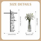 Qtaikong Large Metal Cross Wall Art with Scripture - Christian Religious Wall Decor, Jesus Home Church Wall Hanging, Scripture-Inspired Christian Gift for Christians(15 inch)