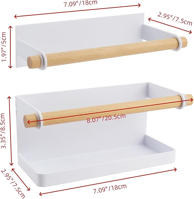 Bitray Umbrella Stand Holder Metal Wall Mounted Umbrella Holder Rack Space Saving Umbrella Holder for Home and Hotel - White