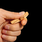 Olive Wooden Cross Fidget for Pocket Prayers Comfort Stress Relief Cross for Clutching, Clinging(Olive 10pcs)