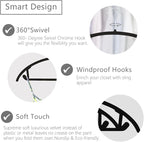 MIZGI Premium Velvet Hangers 60 Pack Heavyduty- Non Slip No Shoulder Bump Suit Hanger - Chrome Hooks,Space Saving Clothes Rounded Shape for Coat,Sweater,Jackets,Pants