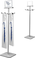 Montex Wet Umbrella Stand with Free 200 Plastic Umbrella Bags and Holder