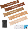 Resistance Bands for Working Out Exercise Loop Bands Workout Bands Set for Men Women Body Stretching, Crossfit Training, Home Workout, Physical Therapy, Booty Legs, Set of 5