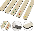 Bulletin Board Cork Board Cork Boards for Walls Cork Board for Office Pin Board Bulletin Boards for Walls (White)