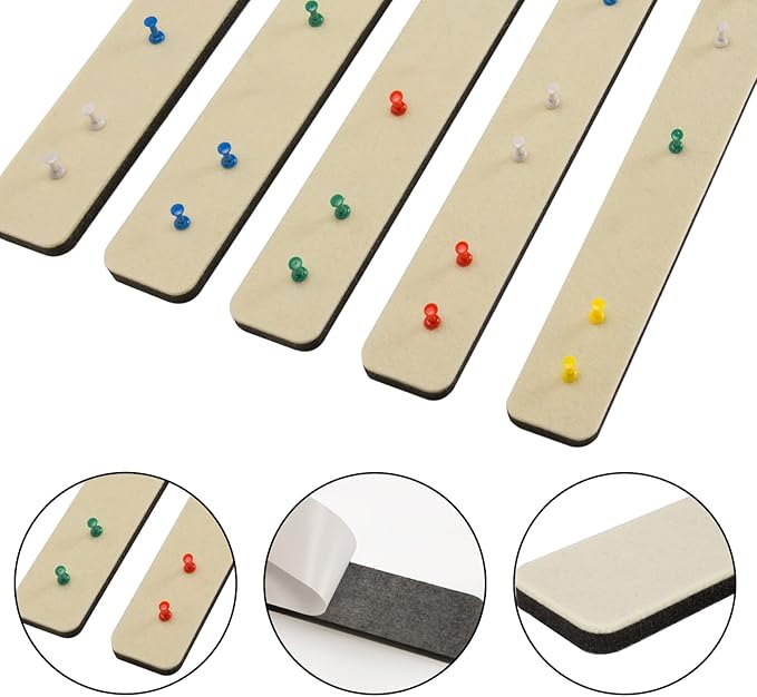 Bulletin Board Cork Board Cork Boards for Walls Cork Board for Office Pin Board Bulletin Boards for Walls (White)