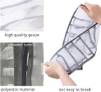 HSLFUAI Bra Organizer for Drawer, 2 Pack Bras Storage Organizer with Compartments, Drawer Organizer for Bras (Gray-6S-2PCS)