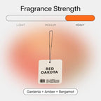 DedCool Air Freshener | Red Dakota | For Cars, Closets & Drawers | Hanging Odor Eliminator | Clementine, Gardenia, Woods, Amber & Wild Berries | Long-Lasting, Vegan, Non-Toxic, Cruelty-Free Fragrance
