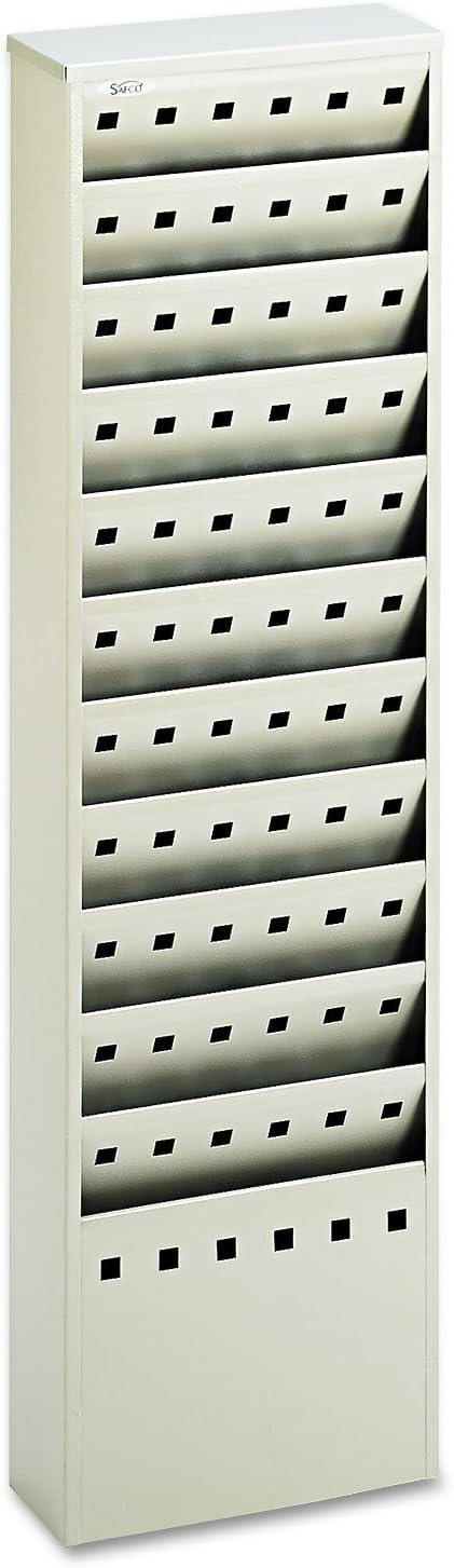 Safco 4321GR 4323GR Steel Base for Steel Magazine Rack (Sold Separately), Light Gray