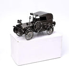 Metal Antique Vintage Car Model Handcrafted Collections Collectible Vehicle for Bar or Home Decor Decoration Great Birthday Gift Bronze Classic Car Model, Large