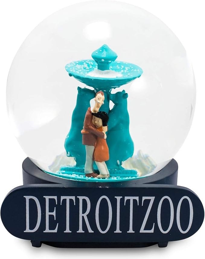 Coraline Special Snow Globe Detroit Zoo Collectible Display Piece | Feature's Coraline's Parents Trapped Inside | Official Coraline Movie Collectible Snow Globe | Stands 6 Inches Tall
