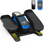 Under Desk Elliptical Machine, Electric Elliptical Exerciser for Senior, Quiet and Small Electric Seated Pedal Exerciser for Home with Remote Control and 12 Adjustable Speeds