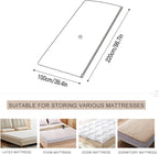 2 PCS Mattress Vacuum Bag, 86.7x39.4 inches Space Saver vacuum Storage Bags,Oversized Vacuum bags, MattressBag Vacuum Sealer Bag for Memory Foam Mattress Moving Shipping Storage