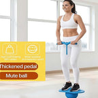 Balance Jumping Ball with Handle, Crazy Jumper Jump Ball for Adults -Balance Board with Handle, Indoor And Outdoor Funny, Perfect for Balance, Coordination, Fitness