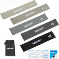 Resistance Bands for Working Out Exercise Loop Bands Workout Bands Set for Men Women Body Stretching, Crossfit Training, Home Workout, Physical Therapy, Booty Legs, Set of 5