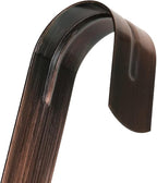 Sattiyrch 15" Wreath Hanger for Front Door,Sturdy Steel Wreath Door Hanger,Over The Door Hanger Hook (Brushed Copper,4)