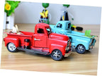 ORFOFE Unique Vintage Car Decor Rolling Metal Toy Model for Room Decor for Dad