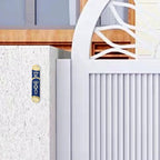 Mezuzah with Scroll for Door, Metal Mezuzah Case with Messianic Seal for Hebrew Home Blessing, Jewish Gifts, Jewish House Warming Decor, Christmas, Easter (Blue)