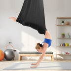 Aerial Yoga Practice Equipment, Hammock Swing Set for Home Outdoor Aerial Yoga Starter Kit with Adjustable Straps