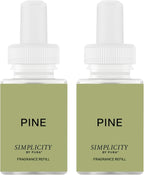Pura & Simplicity Home Scent Refill - Smart Air Diffuser - Long-Lasting Luxury Fragrance per Refill - Home Essential - Clean & Safe Diffuser Fragrance - Single Refill, Pine