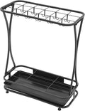 Umbrella Rack Stand,18-Slots Umbrella Holder with Removable Drip Tray, Umbrella Rack Organizer Free Standing Decor for Home Office Entryway