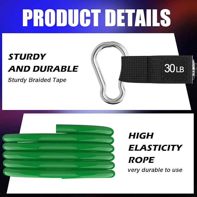 VEICK Resistance Bands, One Single Exercise Bands, Workout Bands Resistance Training for Home Workouts Fitness Pilates