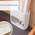 Umbrella Stand, Plastic Umbrella Holder 4 Holes Small Umbrella Rack With Removable Drip Tray For Corridors, Living Rooms, Hallway