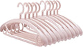 10 Pack Heavy Duty Coat Hangers 25lb Load Capacity Swivel Suit Clothes Wide Shoulder Jacket Thick Large Non Slip Hangers Pink