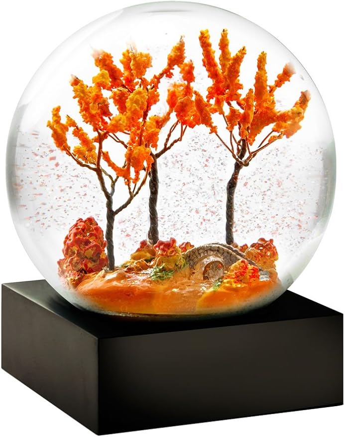 CoolSnowGlobes Autumn Snow Globe