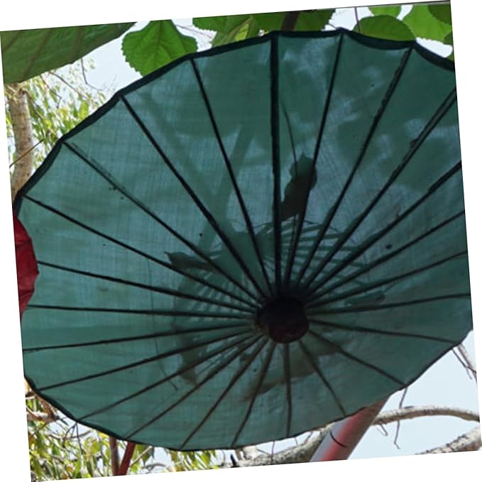 Cabilock Oil Paper Umbrella Frame Hand-Made Umbrella Bracket Stage Stands Chic Decorative