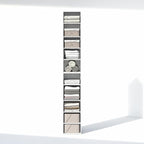 Furinno PASIR 10-Tier Closet Organizers and Storage, Open Shelf, Storage Organizer, 12-Inch Width, for Closet, Bedroom, White