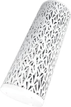 ZJchao Metal Freestanding Round Umbrella Stand Rack Bin for Entryway, Office, or Hotel Decor – Compact Small Size with Weighted Base & - Finish
