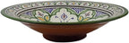 Ceramic Plates Moroccan Handmade Serving Wall Hanging Exquisite Colors Decorative 14 inches Diameter