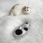 Ghouse Soft Faux Sheepskin Fur Rug 4x6 White Fluffy Bedside Rug Plush Shag Nursery Rugs Carpet Area Rug for Living Room Bedroom Playing Room Decor