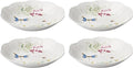 Lenox 897795 Butterfly Meadow Herbs Pasta Bowls, Set Of 4