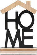 Home Hollow Wooden Decor – Modern Farmhouse Desktop Ornament, Office & Living Room Organizer, Desk Accessories & Workspace Decoration