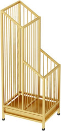 Indoor Large-capacity Umbrella Stand，Metal Umbrella Stand Hotel Commercial，Metal Standing Umbrella Holder，Metal Umbrella Holder，Large-capacity Entrance Umbrella Storage Rack For Hotel Offices(Gold,25*