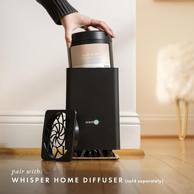 ScentAir Whisper Home Monthly Plug-in Refill, Fragrance Cartridge for Home and Office, Amazon Exclusive, Sands & Salt