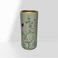 Ceramic Umbrella Stand Umbrella Holder For Entryway,Floor Standing Vase Storage Bucket(D)