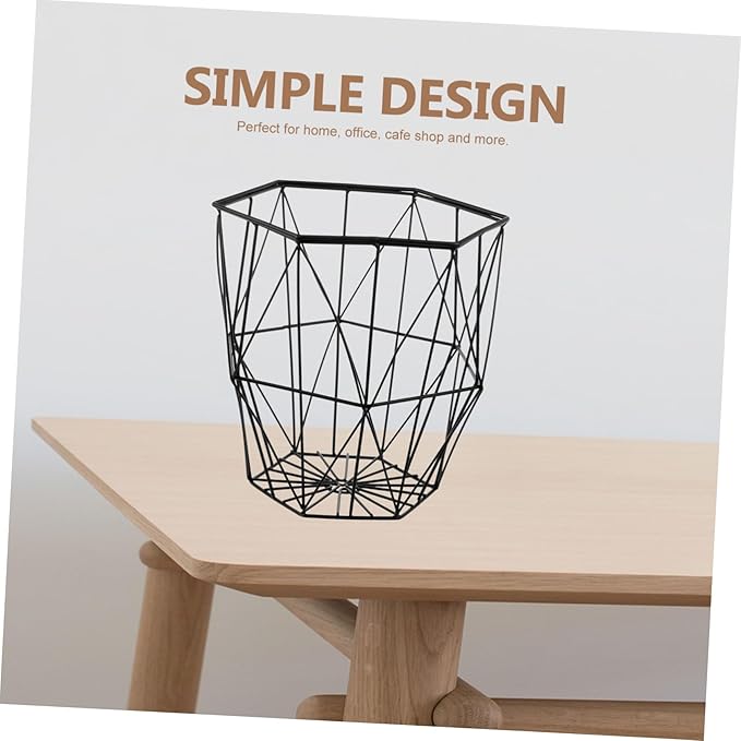 STOBAZA Elegant Iron Umbrella Stand Folding Storage Rack Dry Wet Separator Home Office Space-saving Design