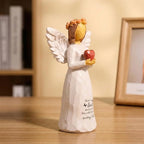 Kohehe Sympathy Gifts for Loss of Loved One, 5.12" Heart Angel Figurine Memorial Gift for Loss of Baby Mom Dad Grandma,Thoughtful Comforting Gifts for Funerals,Memorials, Anniversaries of Loss