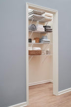 Rubbermaid Direct Mount Linen Shelf Kit 3' Length White